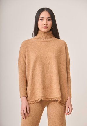 BAJO FLECOS - Jersey de punto - camel