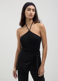 Calliope A TRECCE - Top - nero