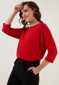 LELA CREW NECK  - Top dugih rukava - red