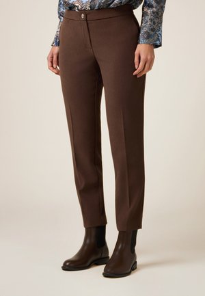 FUSTAGNO - Pantalones - marrone