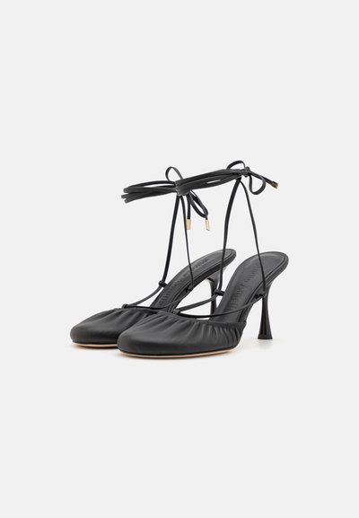 Studio Amelia RONDE LACED - Højhælede pumps - black