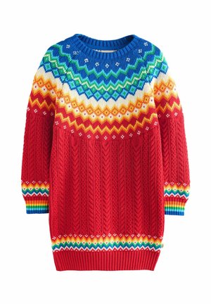 REGULAR FIT - RAINBOW FAIRSILE CHRISTMAS FAMILY - Jumper dress - multi