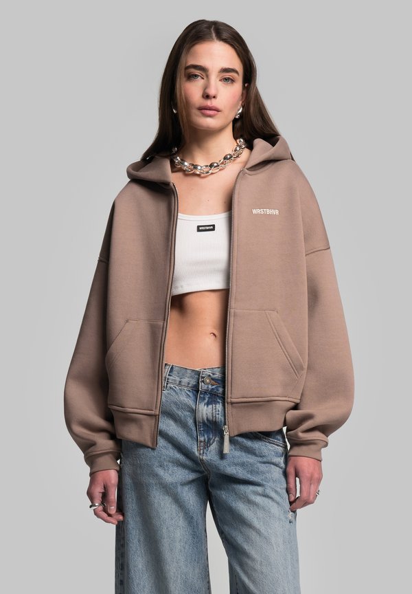 DIAGO HOODED ZIP JACKET - Sweatjacke - leafless tree