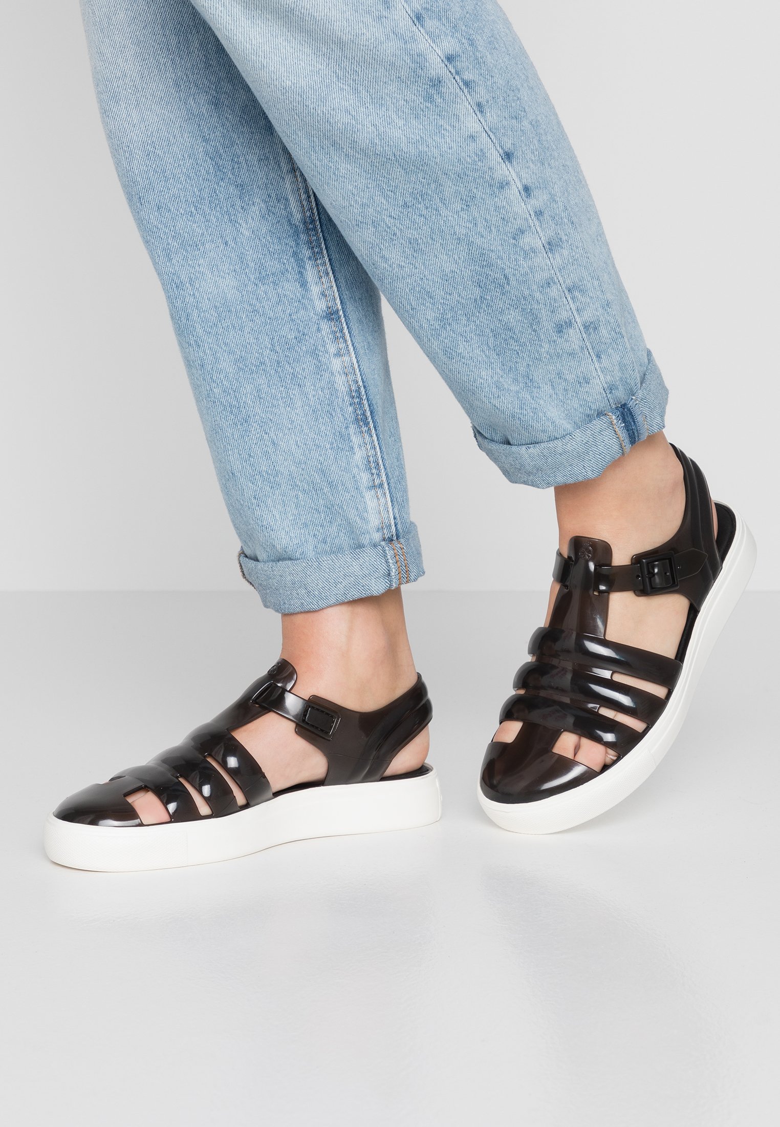 lemon jelly crystal sandals