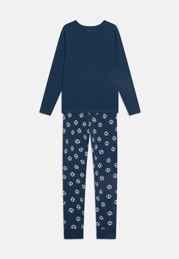 NKMNIGHTSET FOOTBALL - Pyjamas - dark denim2