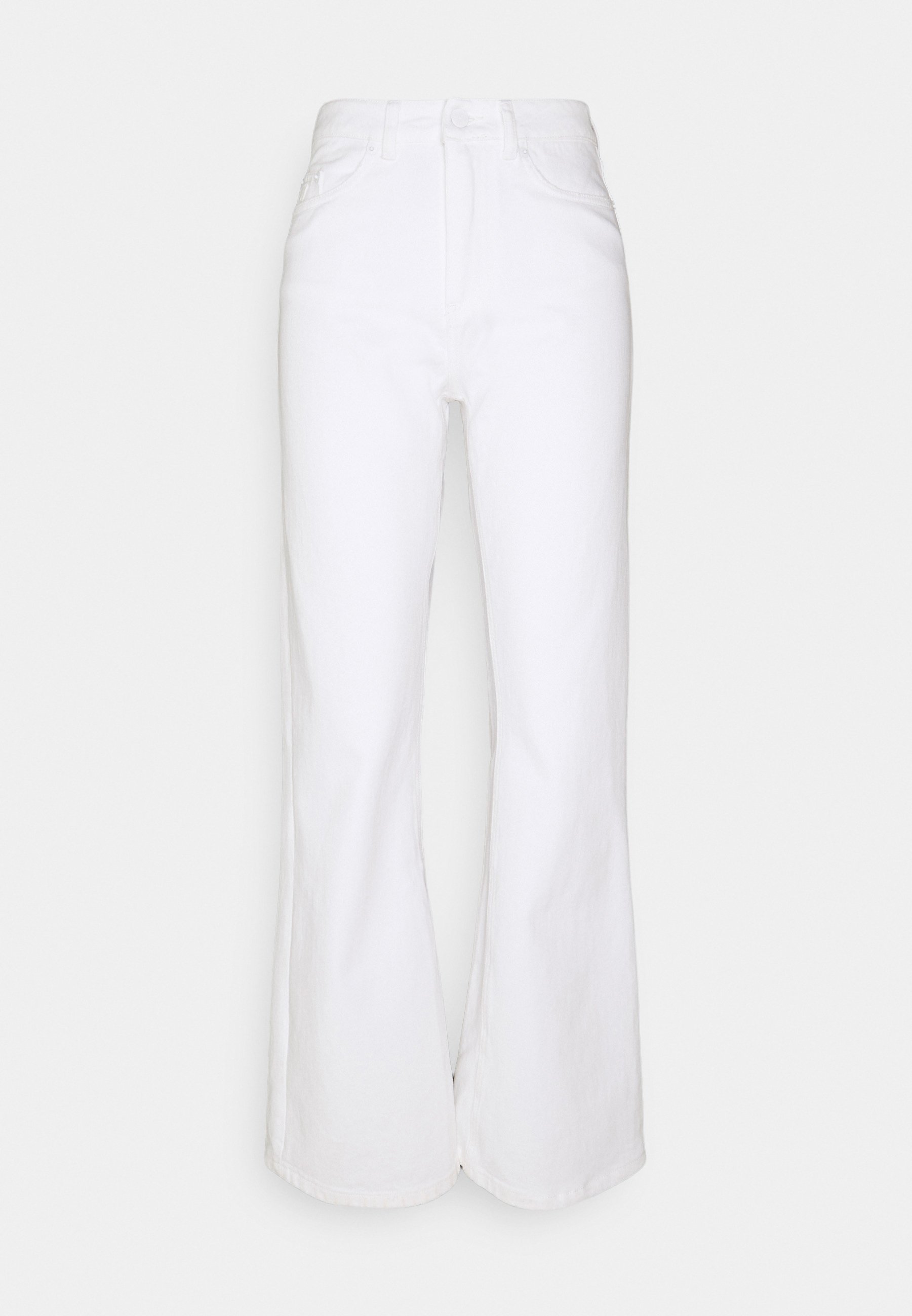 LOIS Jeans NINETTE - Straight leg jeans - white denim - Zalando.ie