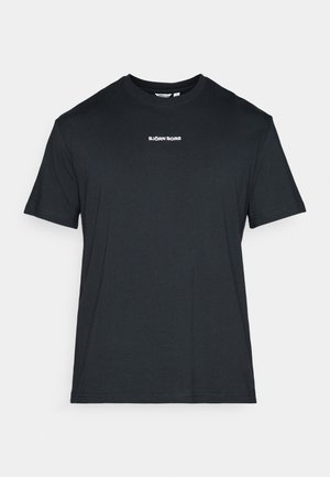 Must shortidega t-särk, 100% puuvill, ümar kaelus ja valge "BJÖRN BORG" logo trükitud rinnale. Lihtne ja elegantselt disainitud.