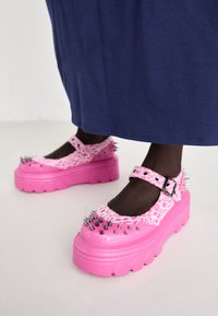 CANDYFLOSS DEMON SPIKED STOMPER MARY JANE - Ballerina - pink