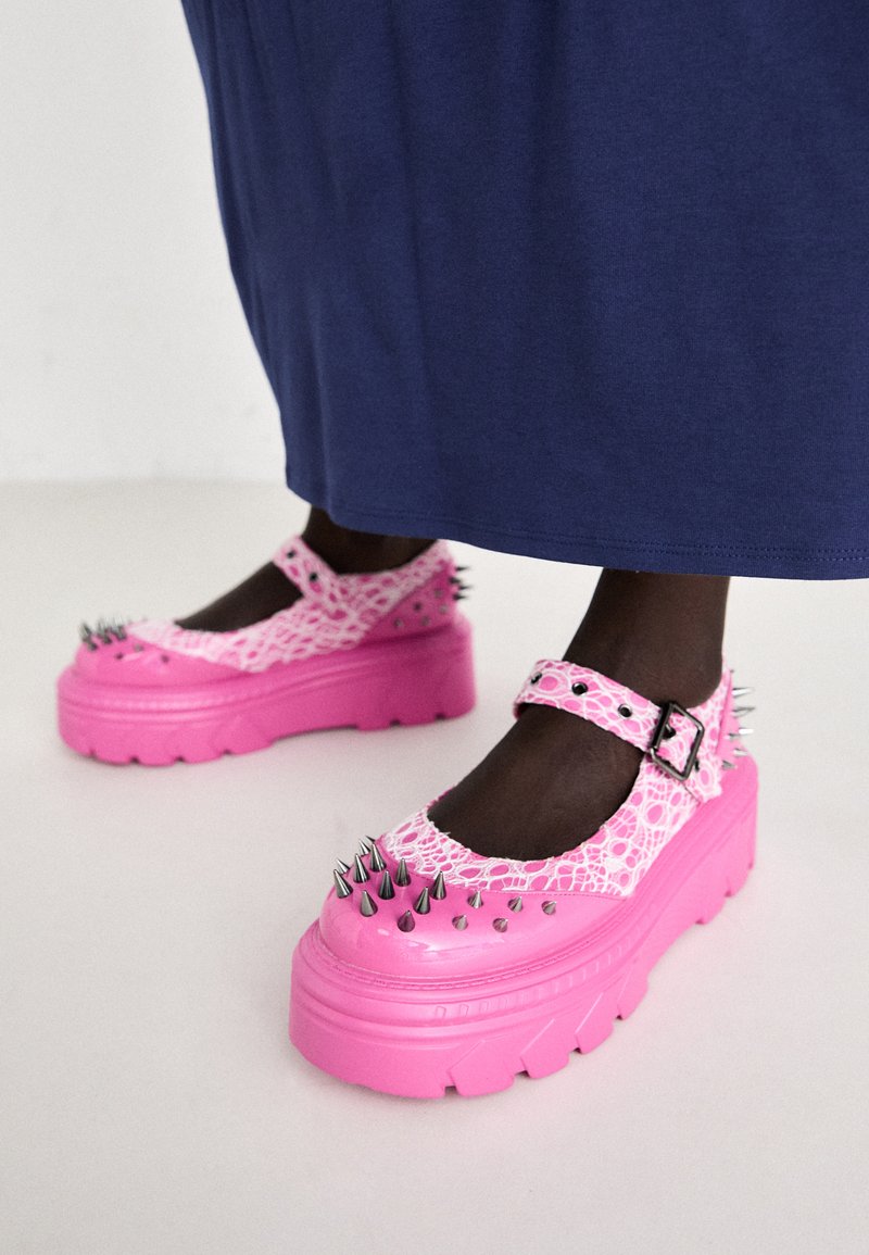 Koi Footwear Ballerina’s donkerroze