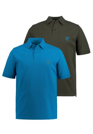 2ER-PACK REGULAR FIT - Polo - blue