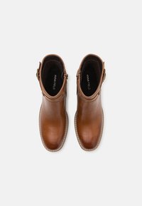Anna Field LEATHER - Bottines à plateau - cognac