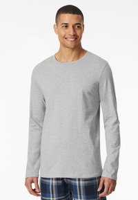 Schiesser Pyjamashirt - grau