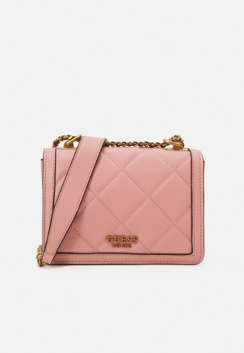 Guess ABEY CONVERTIBLE XBODY FLAP Taška s příčným popruhem dusty