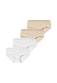 Unausgewählt, weiss/sand