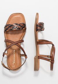 Tamaris Sandals - cognac/cafe
