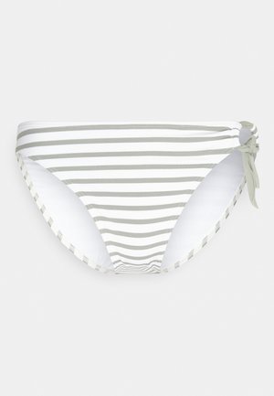 HAMPTONS BEACH PAR MINI BRIEF STRIPE - Cuecas de biquíni - light khaki