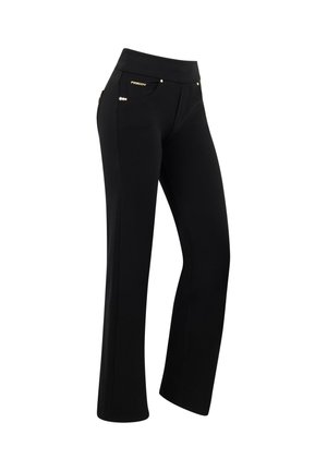 WIDE LEG VITA MEDIA IN - Pantaloni - nero