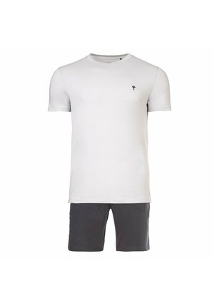 SET, SHORTY, LOGO, STRETCH CORE - Pigiama - grau