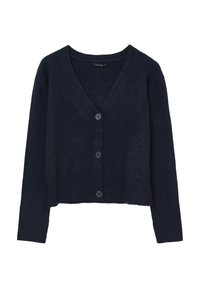 À TROIS BOUTONS - Cardigan - bleu