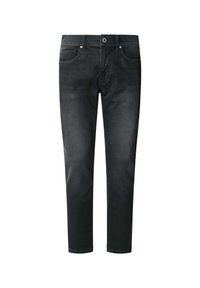 GYMDIGO - Džíny Slim Fit - washed black gymdigo