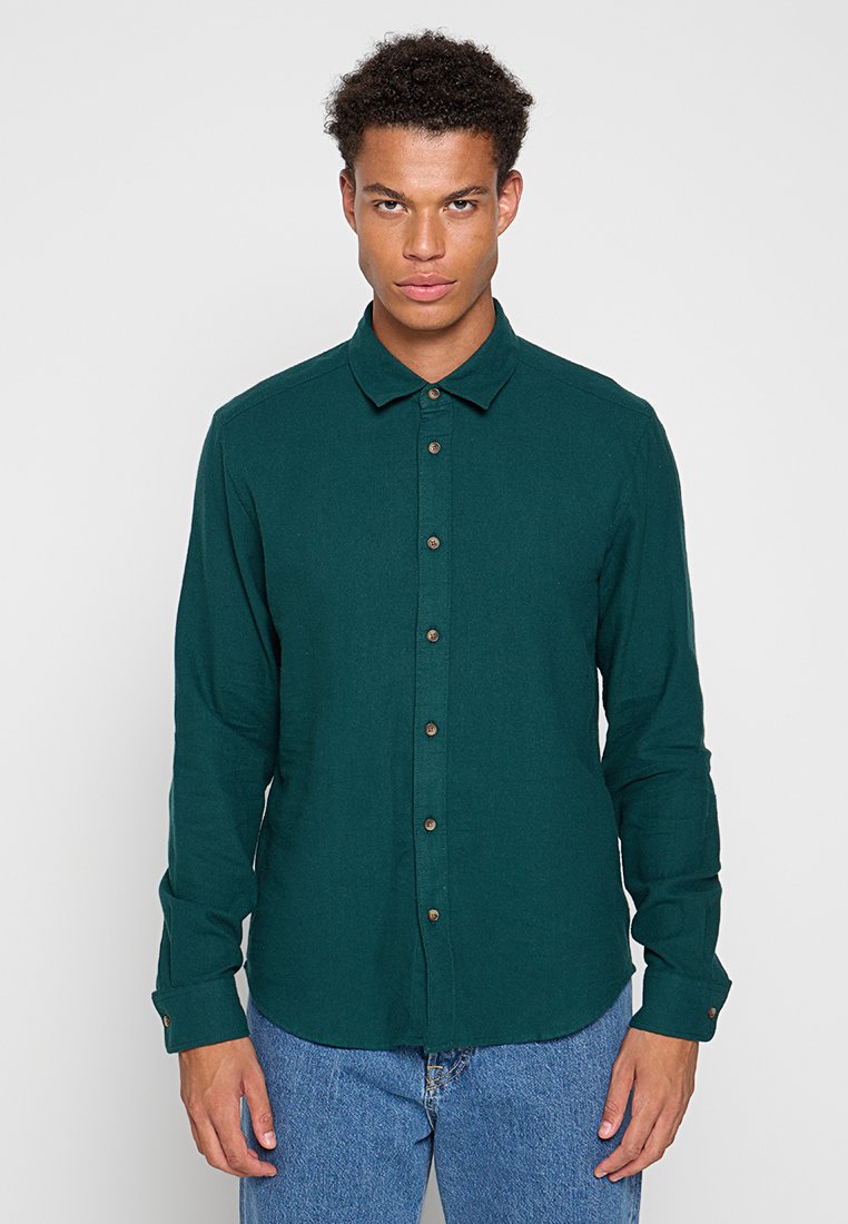 Only & Sons Overhemd donkergroen
