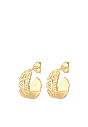 FEATHER FESTIVAL TREND - Kõrvarõngad - gold- coloured