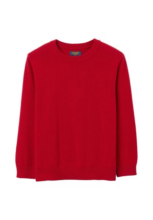 Strickpullover - cherry red