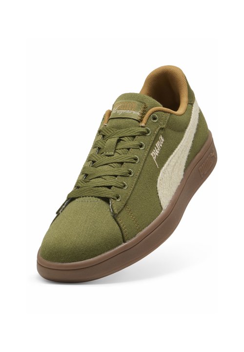 PUMA SMASH 3.0 ETIQUETA SNEAKERS UNISEX - Skate shoes - olive green-toasted almond — foto 5