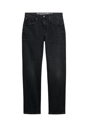 Superdry & Co, Jean droit - worn black