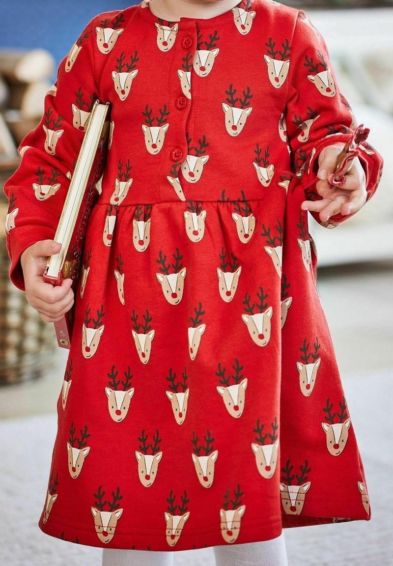 JoJo Maman Bébé Vapaa-ajan mekko - red
