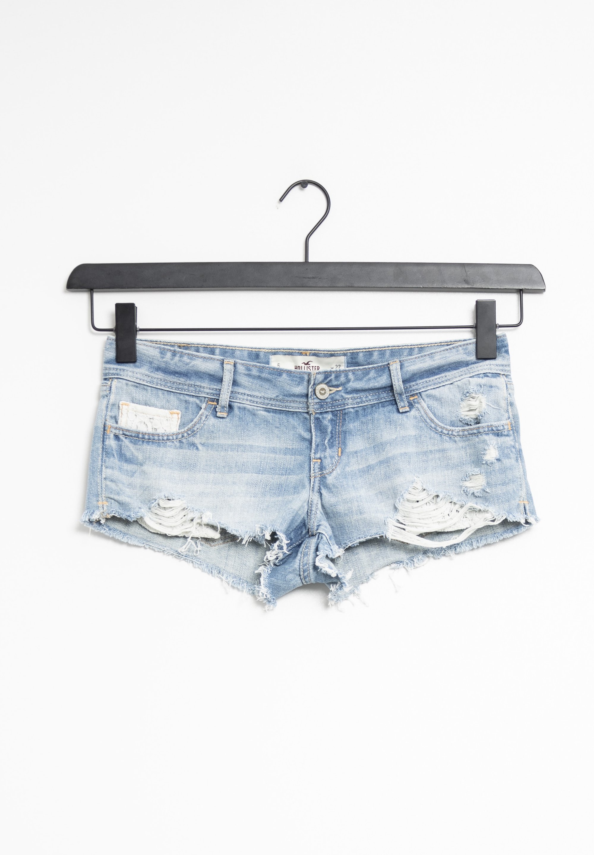 Hollister Denim shorts blue (Pre-owned) Zalando