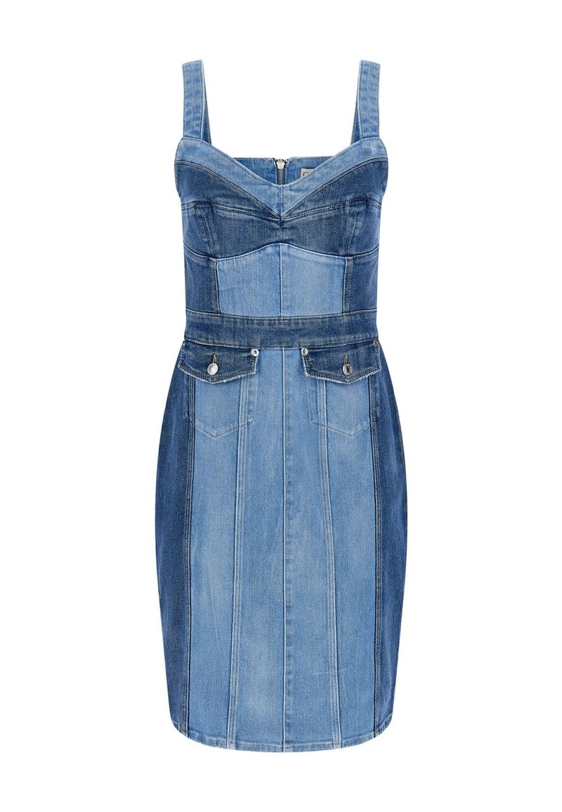 Guess Denim dress - blau/blue - Zalando.ie