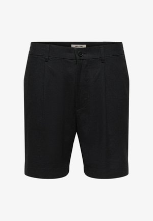Only & Sons, SHORTS ONSLOU VERJÜNGT SHORTS - Shorts - jet black