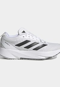 adidas Performance ADIZERO - Road running shoes - cloud white   core black   grey two