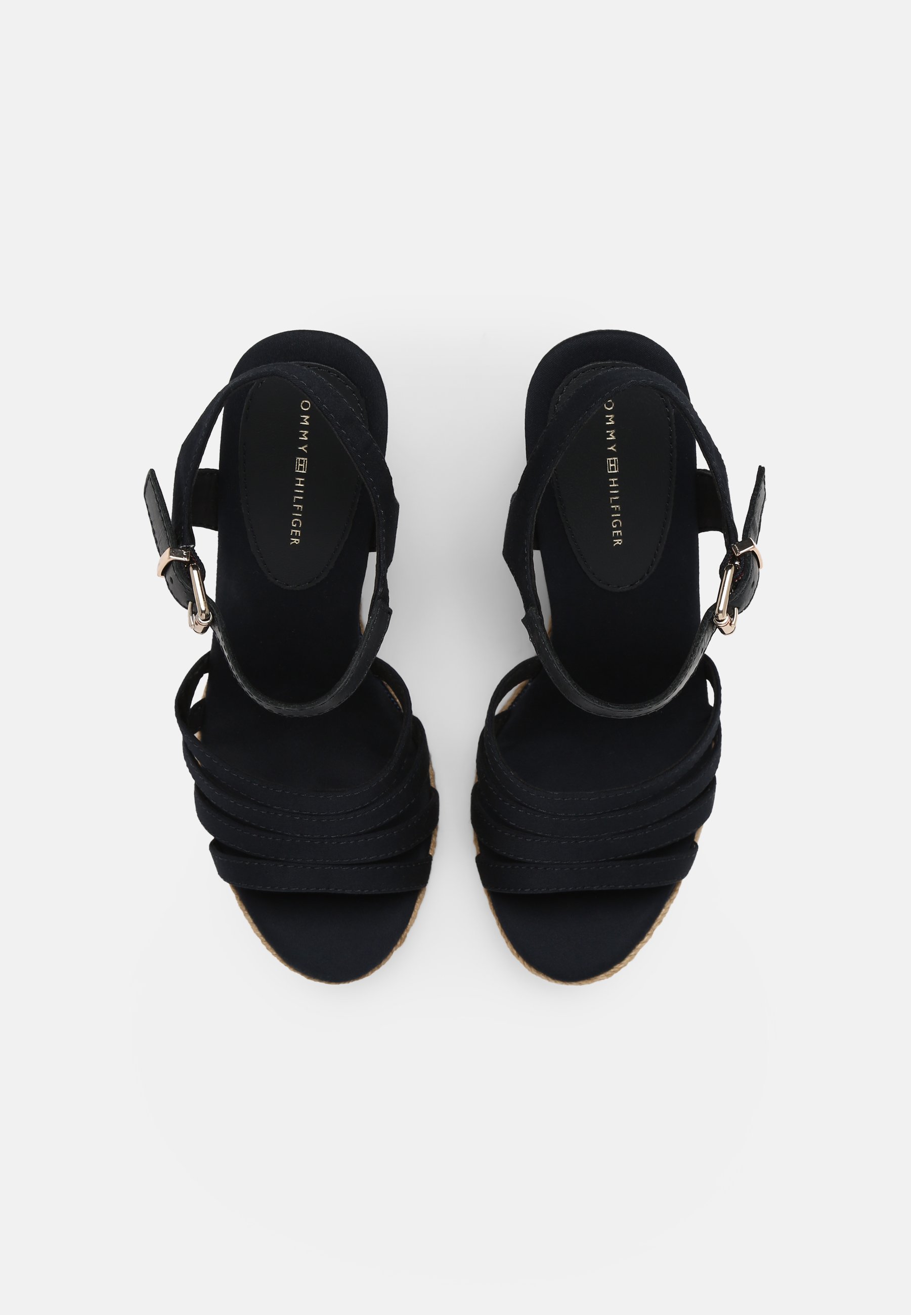 Tommy Hilfiger GRADIENT - Sandalias de cuña - desert sky/azul marino -  Zalando.es