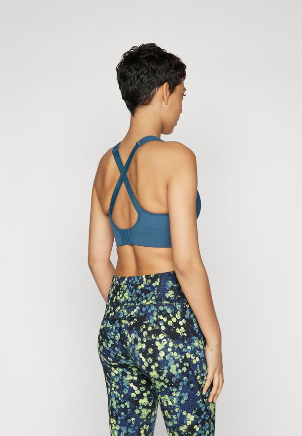 ONPOPAL SPORTS BRA - Medium support sports bra - teal3