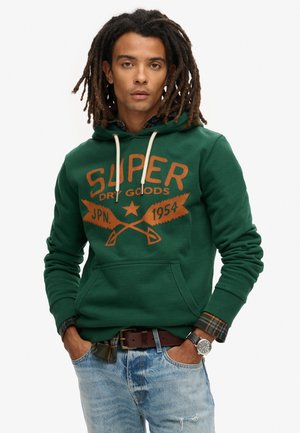 GRAPHIC - Hoodie - bengreen marl