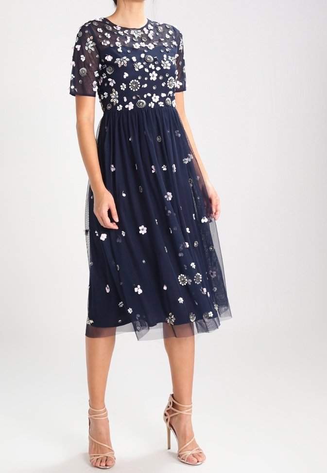 Lace & Beads Robe de soirée - dark blue
