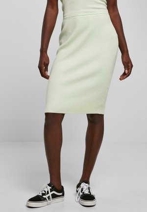 Urban Classics Pencil skirt - lightmint