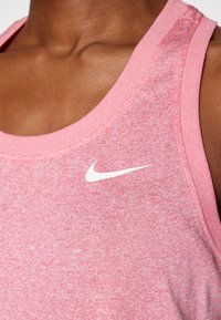 Nike Performance TANK - Top - aster pink/pure/heather
