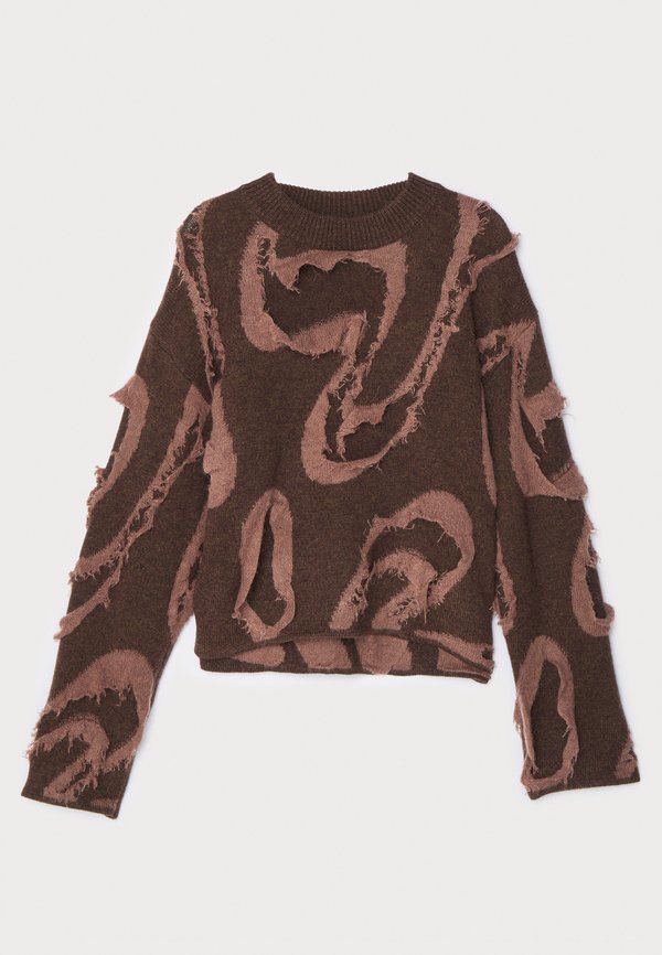 DISTRESSED EMBLEM CREW - Jumper4