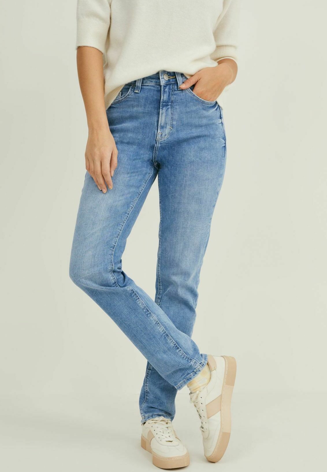 C\u0026A Slim fit jeans - denim-light blue/light blue - Zalando.de