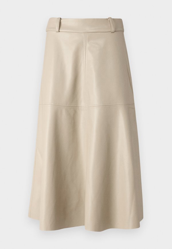 VEGANI IMMA - A-line skirt - beige3