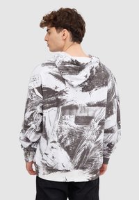 INSIDE ANALOG - Jersey con capucha - blanco