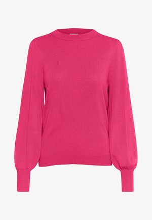 Kaffe KALIZZA - Strickpullover - virtual pink