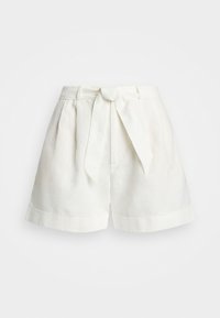 LINEN FLAT FRONT - Shorts - nevis