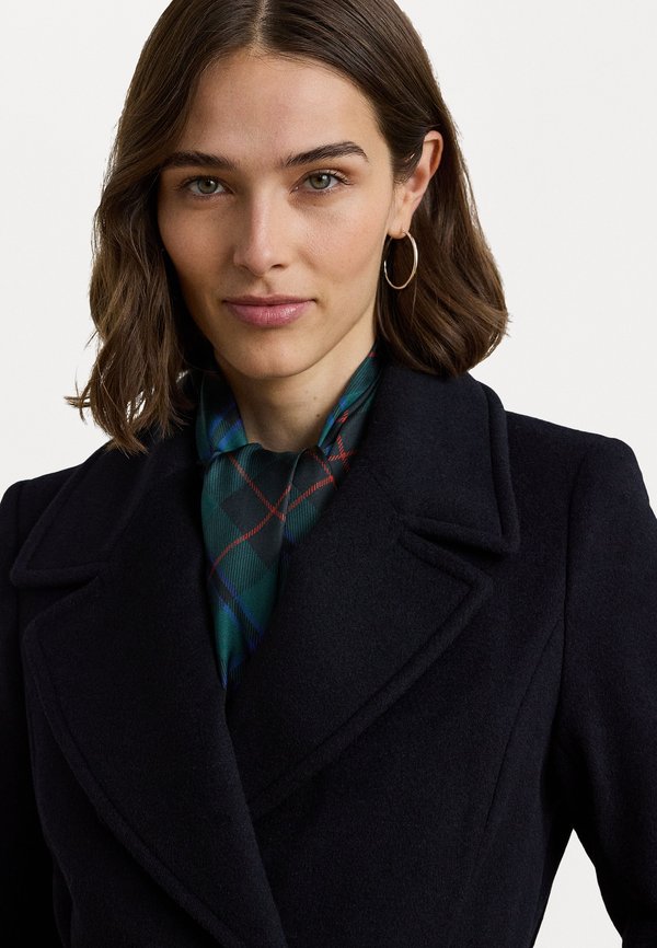 BELTED WOOL BLEND WRAP COAT - Classic coat4