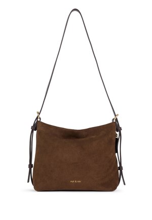 nat & nin, Schoudertas - dark brown