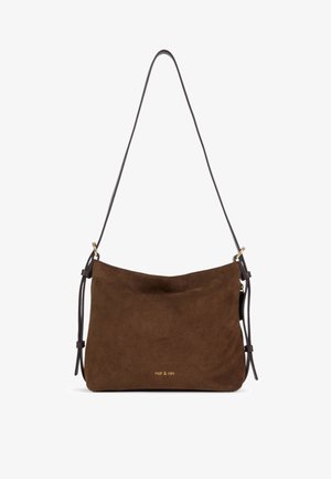nat & nin, Umhängetasche - dark brown