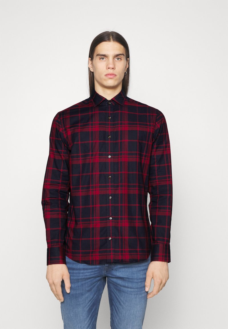 Hackett London HERITAGE PLAID Shirt navy/red/dark blue Zalando.ie